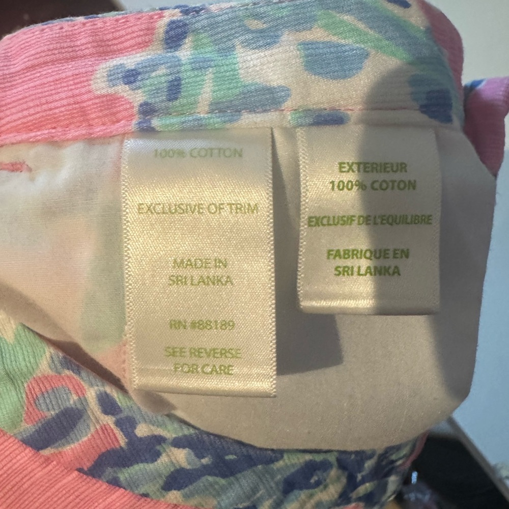 Lilly Pulitzer 8 Adie Shorts Capri Pink Samba 4" Inseam Preppy Colorful Coastal - Picture 6 of 13
